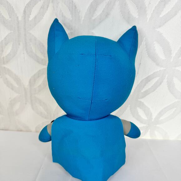 5. for $25| Batman Justice League Big Head Character Stuffed 10" Long Blue Gray - Picture 2 of 8